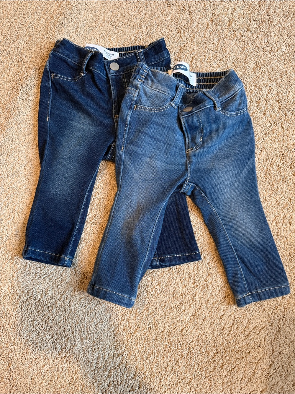 Old Navy Kids Two-Pack Blue Denim Jeggings